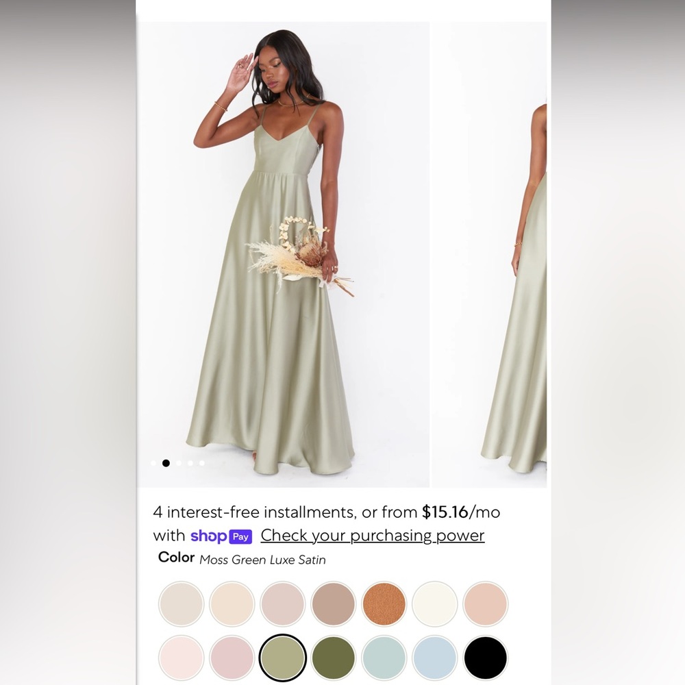 Show me your mumu faith maxi bridesmaids dress